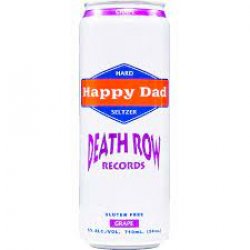 Happy Dad Grape Hard Seltzer Death Row Records 12 pack24 oz cans - Beverages2u