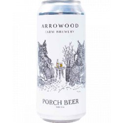 Arrowood Farms Brewery Porch Beer - Half Time