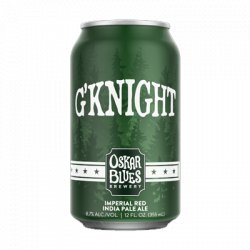 Oskar Blues G’Knight Imperial Red IPA 355ml Can - Beer Head