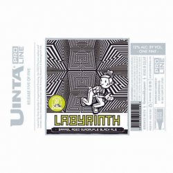 Uinta Labyrinth Quadruple Black Ale - CraftShack