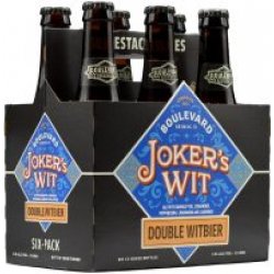 Boulevard Jokers Wit Double Witbier 12oz 6pk Btl - Luekens Wine & Spirits