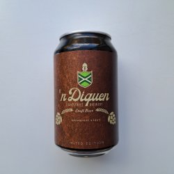 'N Diquen Breakfast Stout - 330 ml - 11% brouwerij Fightstreet Ulft - GUN Speciaalbieren