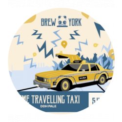 Brew York - Time Travelling Taxi - 30L keg - Hopping Borders