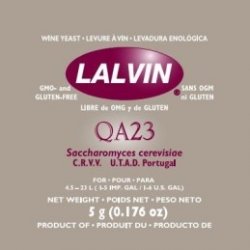 Levadura en polvo Lalvin QA23 - 5 g - El Secreto de la Cerveza