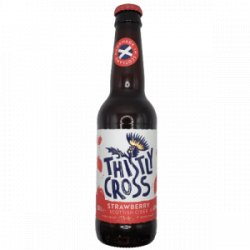 Thistly Cross Cider  Thistly Cross Real Strawberry - De Biersalon