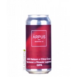 Arpus Brewing Co  QDH NELSON x CITRA CRYO x NECTARON x MOSAIC LUPOMAX QIPA - Glasbanken