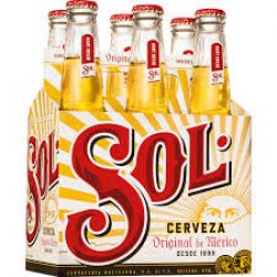 Sol Cerveza 2412 oz bottles - Beverages2u