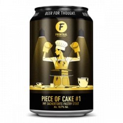 Frontaal Brewing Piece of Cake Imperial Pastry Stout 10,7% 330ml - Drink Station