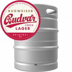 Budvar  Budweiser (50L Sankey Keg) - House of Ales