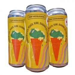 Hop Hooligans - Peach Kiwi Banana Ice Cream Sour (RAINBOW EYES) - Little Beershop