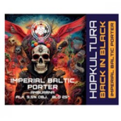 Hopkultura Back in Black - Amburana Hopkultura Back in Black - Amburana