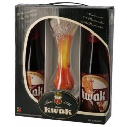 Estuche Kwak 2 x 33cl. + vaso. - Cervetri