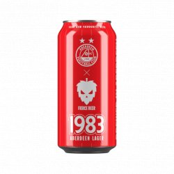 Fierce 1983 Lager (Aberdeen FC Collab) 440ml Can - Fountainhall Wines