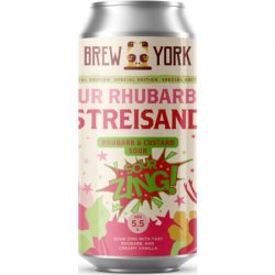Brew York Sour Rhubarbra Streisand Brew York Sour Rhubarbra Streisand