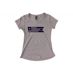 2022 Womens Purple GABF Flag Shirt - Brewers Association