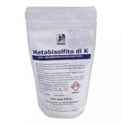 Metabisulfito de potasio - 250 g - El Secreto de la Cerveza