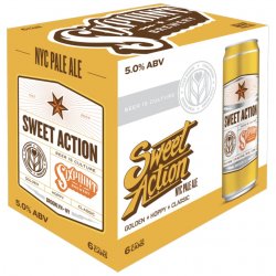 Sixpoint Sweet Action Cream Ale 6 pack 12 oz. Can - Kelly’s Liquor