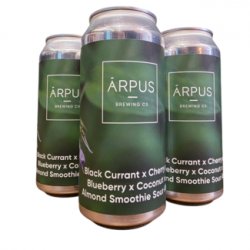 Ārpus Brewing Co. Black Currant x Cherry x Blueberry x Coconut x Almond Smoothie Sour Ale
