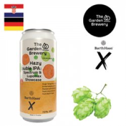 The Garden Brewery  Barth Haas - Hazy Double IPA: Spectrum & Lupomax Showcase 440ml CAN - Drink Online - Drink Shop