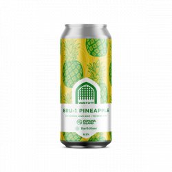 Vault City Brewing, Bru-1 Pineapple Sour (Pomona Island x BarthHaas), 440ml Can - The Fine Wine Company