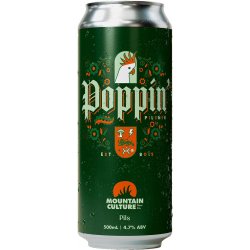 Mountain Culture Beer Co. Poppin’