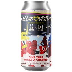 Brew York x Lervig Collabovision Give That Wolf A Cherry Cherry, Cacao, Tonka, Vanilla Imperial Milk Stout 440ml (12%) - Indiebeer