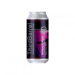 Third Barrel Rainin Purple Raspberry Lychee & Rose Milk Stout 44Cl 7% - The Crú - The Beer Club