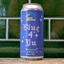 Queer Brewing  Blue 4 Yu : Blueberry & Yuzu Sour - Dead Time Beers