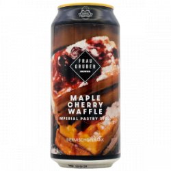 FrauGruber  Maple Cherry Waffle - Rebel Beer Cans