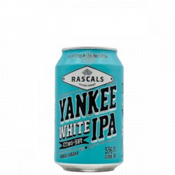 Rascals Brewing – Yankee White IPA - Rebel Beer Cans