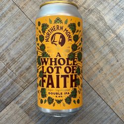 Northern Monk - A WHOLE LOT OF FAITH  DIPA (IPA - Imperial  Double - Lost Robot