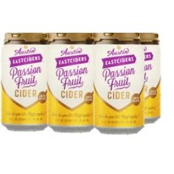 Austin Eastciders Passion Fruit Cider 6 pack 12 oz. Can - Petite Cellars