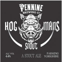 Pennine Brewery  Hog Mans Snout Stout (50cl) - Chester Beer & Wine