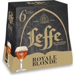 LEFFE Royale Blonde 25cl (pack de 6) - Selfdrinks