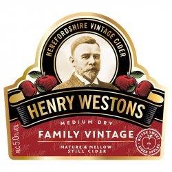 Westons Cider Henry Westons Family Reserve