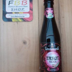 Lindemans tarot noir - Famous Belgian Beer