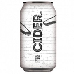 Morning Cider Dry Apple Cider 330mL - The Hamilton Beer & Wine Co