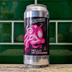 Neon Raptor  Hello Mr Dinosaur : New England IPA - Dead Time Beers