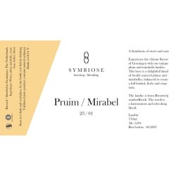 Symbiose Pruim  Mirabel 2301 750ml - Funky Fluid