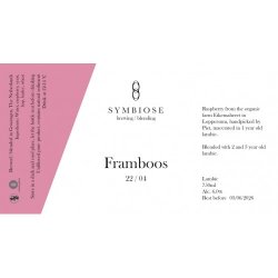 Symbiose Framboos 2204 750ml - Funky Fluid