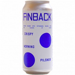 Finback Brewery Crispy Morning