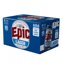 Epic Beer Epic Lager Cans 5% 330ml 4x6pk Cans - Epic Beer