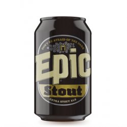 Epic Beer Epic Stout Can 4.8% 330ml 4x6pk Cans - Epic Beer