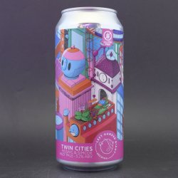 Left Handed Giant - Twin Cities: Mosaic & Simcoe - 5.2% (440ml) - Ghost Whale