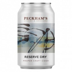 Peckham's Reserve Dry 330mL Can - The Hamilton Beer & Wine Co