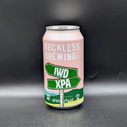 Reckless Brewing IWD XPA 2025 Can Sgl - Saccharomyces Beer Cafe