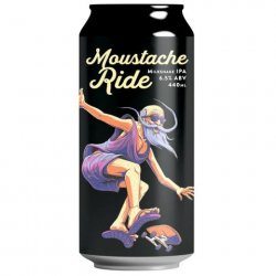 Double Vision Moustache Ride Milkshake IPA 440mL - The Hamilton Beer & Wine Co