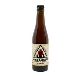 les 3 loups ambrée 33cl - Arbre A Biere