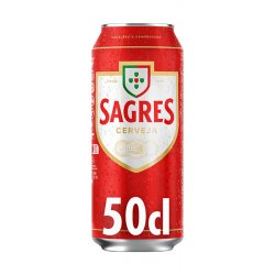 Sagres Cerveja 5% - 24 x 50 cl Dose - Pepillo