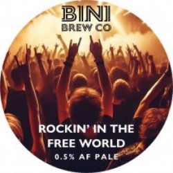 Bini Brew Co Rockin In The Free World (Keg) - Pivovar